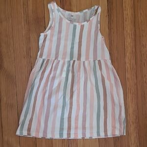 H&M Kids Dress with Pastel Stripes